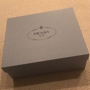 Authentic Prada shoe box